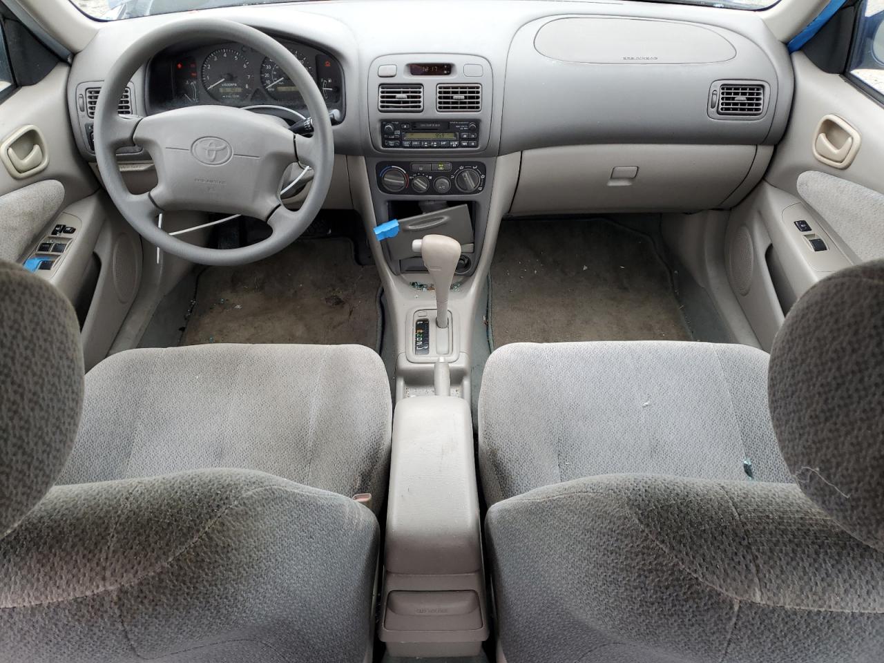 2001 Toyota Corolla VIN 1NXBR12E01Z538068 Copart auction photo, front end / rear end damage thumbnail 8