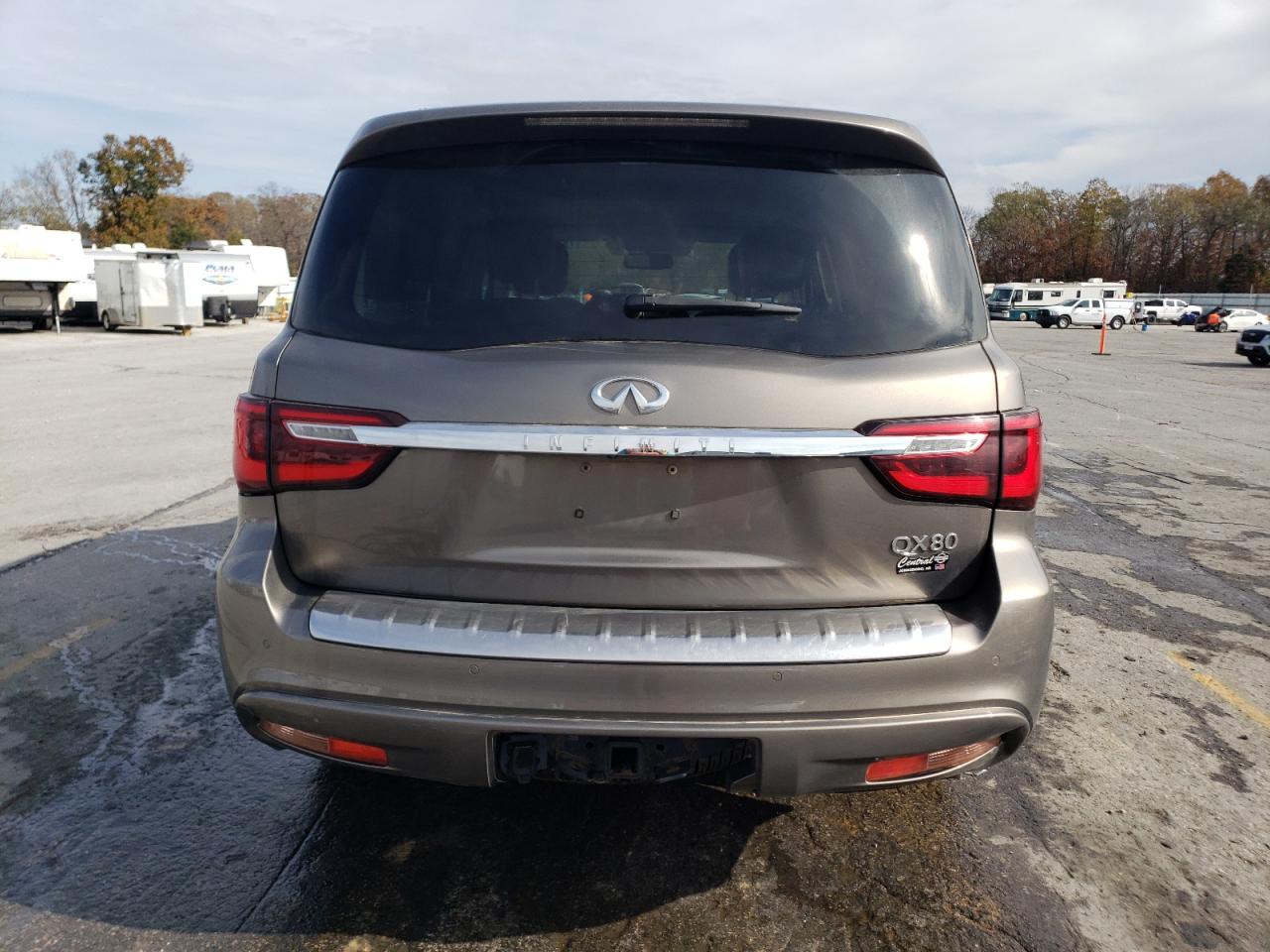 2019 Infiniti QX80 VIN JN8AZ2NE4K9233778 Copart auction photo, front end damage thumbnail 6