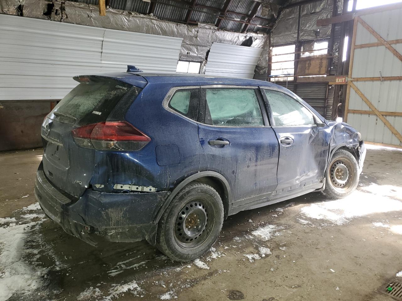 2018 Nissan Rogue VIN 5N1AT2MV3JC827645 Copart auction photo, all over damage thumbnail 3