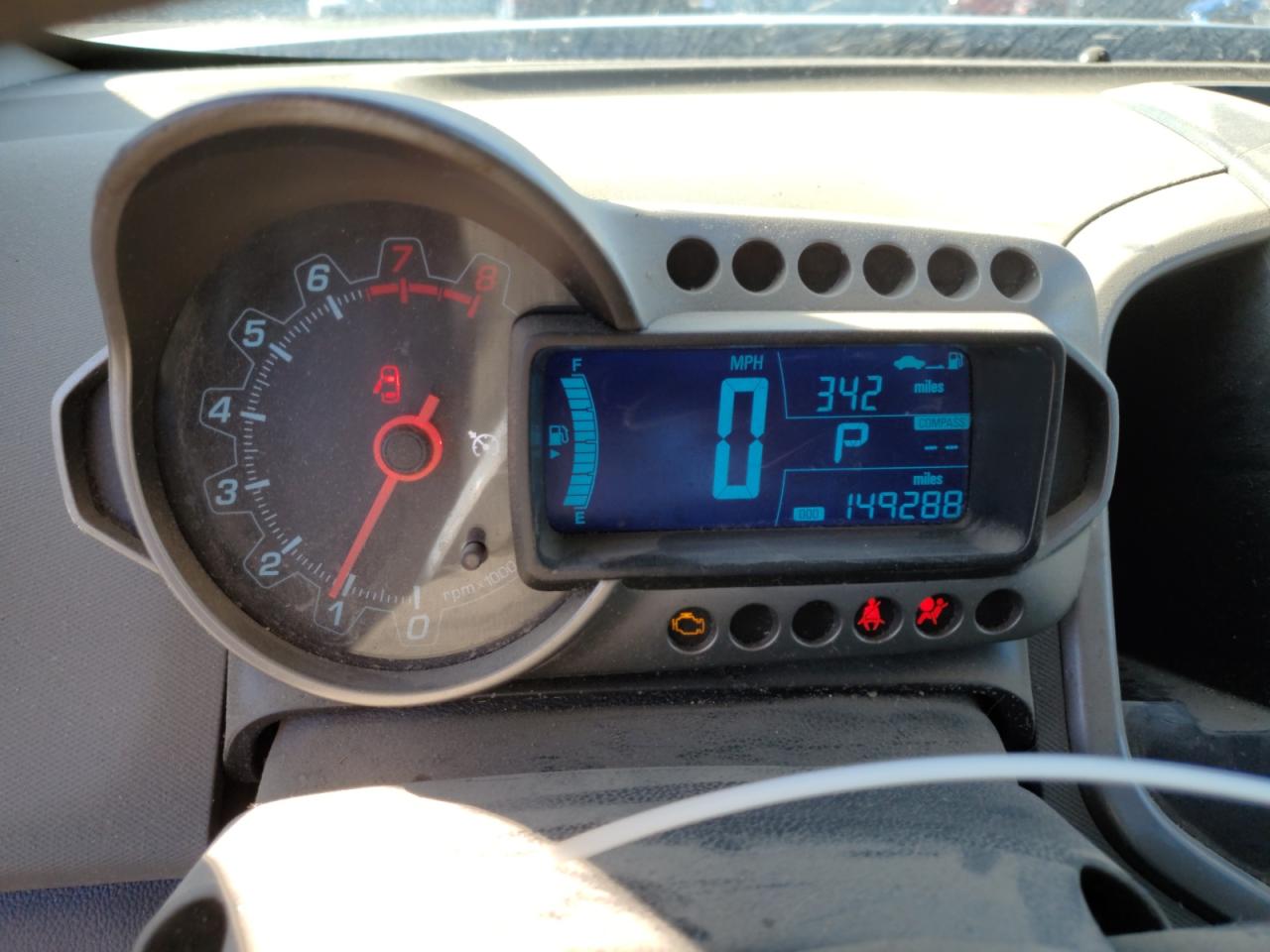 2015 Chevrolet Sonic VIN 1G1JC5SH8F4183010 Copart auction photo, front end / side damage thumbnail 9