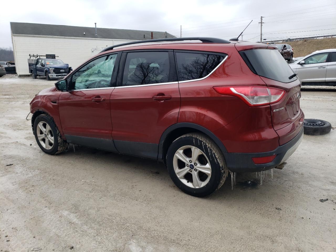 2015 Ford Escape VIN 1FMCU9G98FUA35554 Copart auction photo, front end damage thumbnail 2