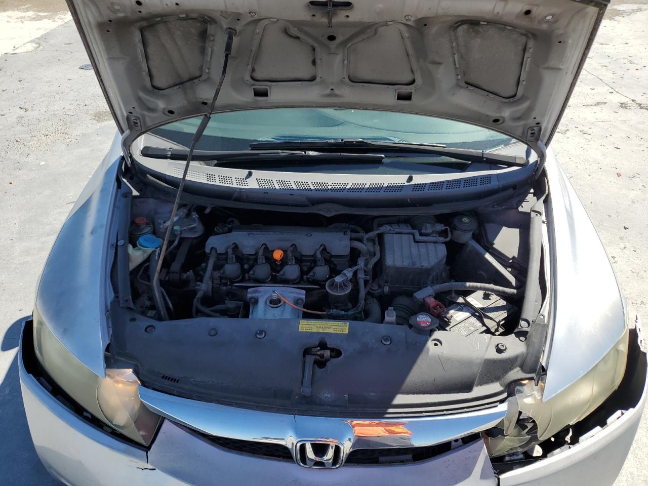 2009 Honda Civic VIN 2HGFA16539H527864 Copart auction photo, front end / rear end damage thumbnail 12