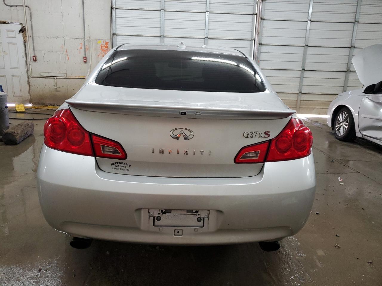2009 Infiniti G VIN JNKCV61F39M360923 Copart auction photo, front end / side damage thumbnail 6