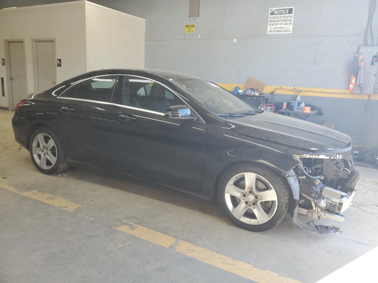 2016 Mercedes-Benz CLA-klasse VIN WDDSJ4GB8GN351018 Copart auction photo, front end damage thumbnail 4