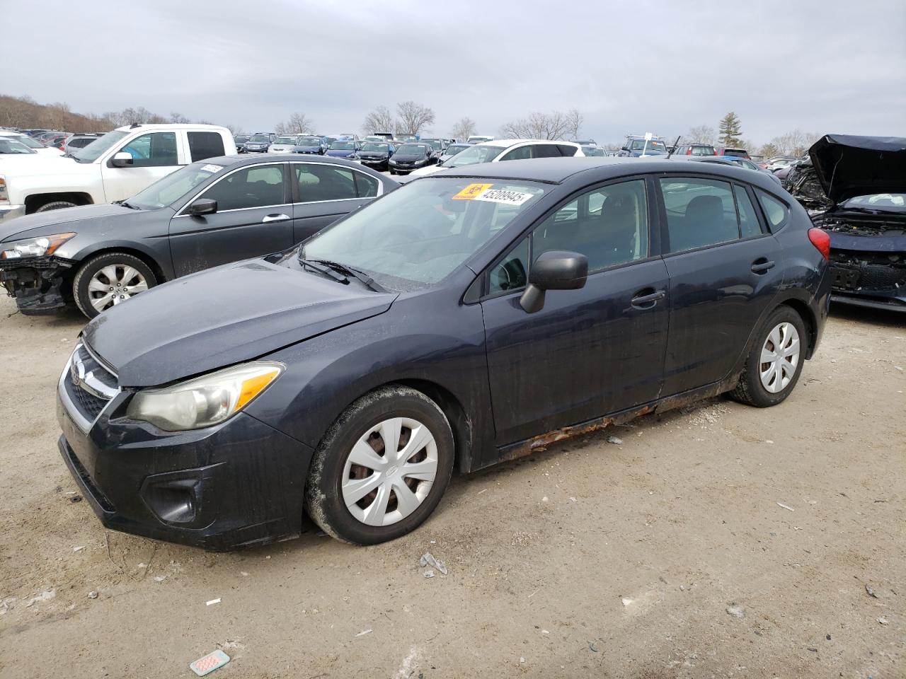 2012 Subaru Impreza VIN JF1GPAA61CG220221