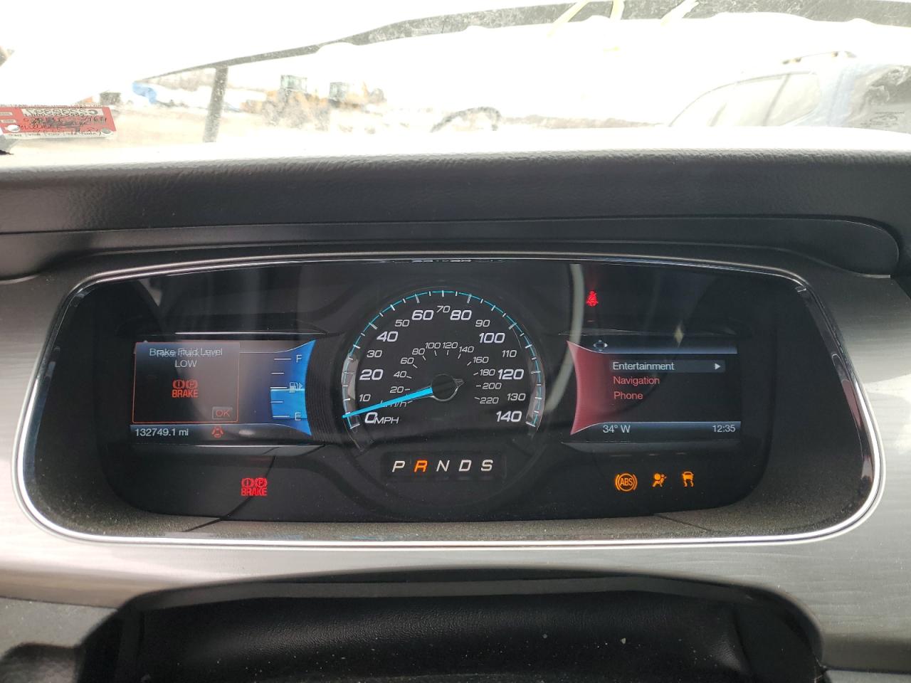 2015 Ford Taurus VIN 1FAHP2E82FG103418 Copart auction photo, front end damage thumbnail 9