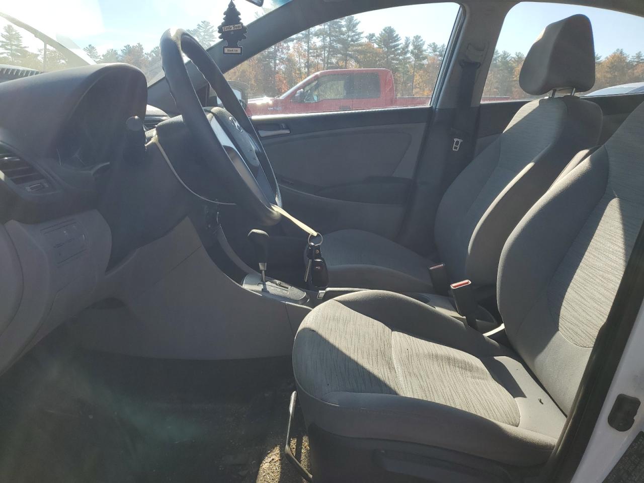 2016 Hyundai Accent VIN KMHCT4AE2GU149868 Copart auction photo, front end / side damage thumbnail 7