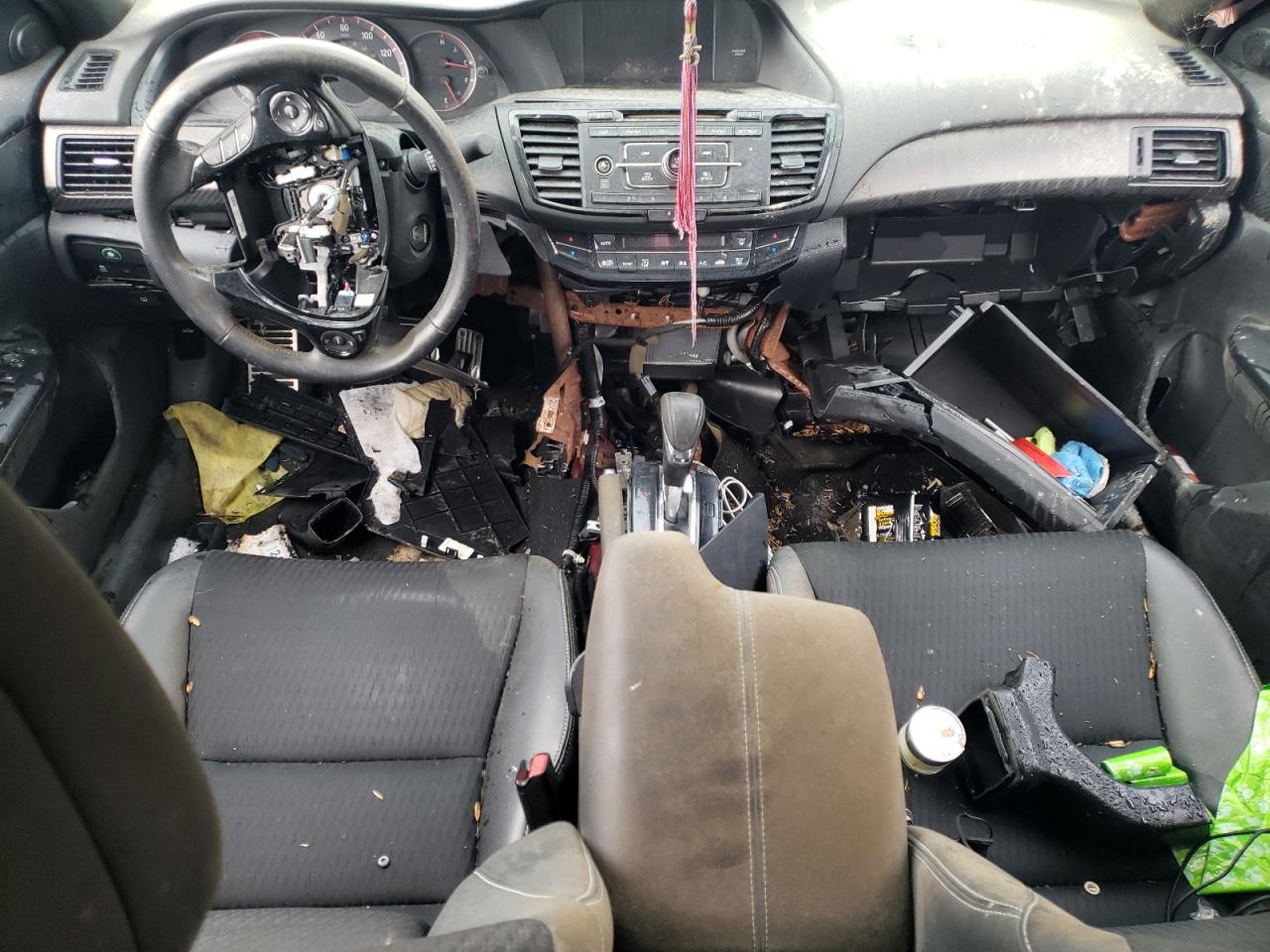 2017 Honda Accord VIN 1HGCR2F58HA308297 Copart auction photo, front end damage thumbnail 8