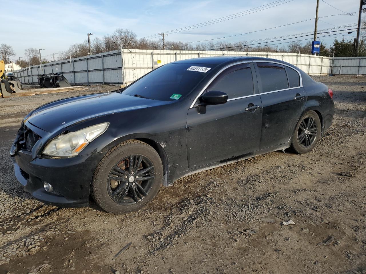 2013 Infiniti G VIN JN1CV6AR4DM355205