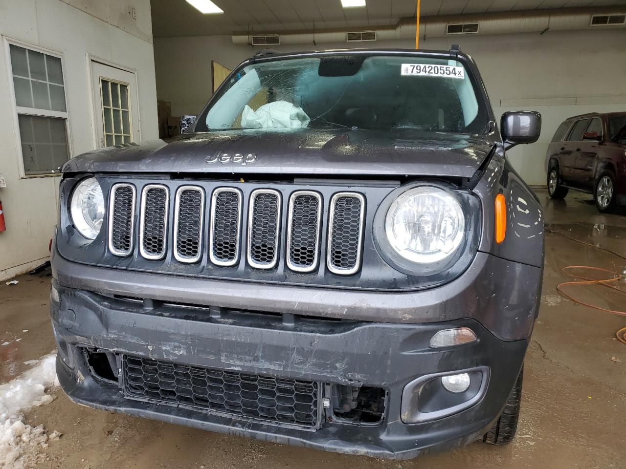2017 Jeep Renegade VIN ZACCJBBB6HPE54053 Copart auction photo, all over damage thumbnail 5