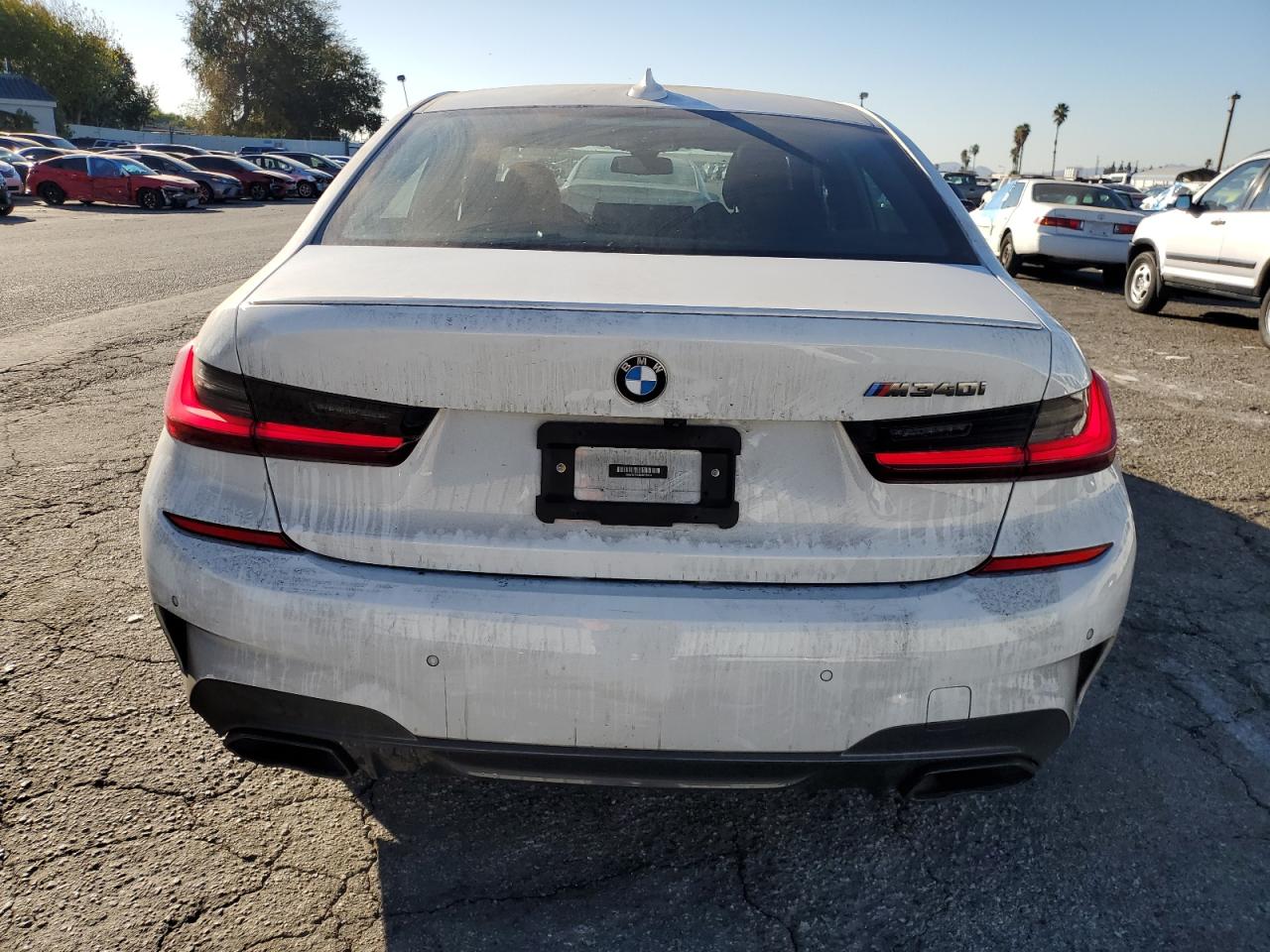 2022 BMW M3 VIN 3MW5U7J05N8C58784 Copart auction photo, front end / minor dent/scratches damage thumbnail 6
