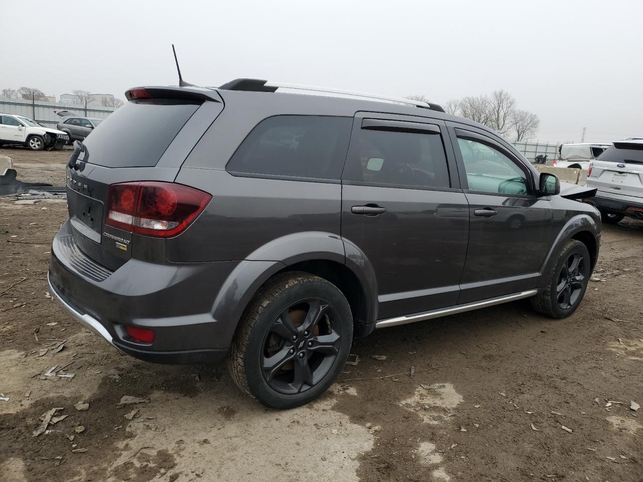 2019 Dodge Journey VIN 3C4PDCGG2KT717254 Copart auction photo, front end damage thumbnail 3