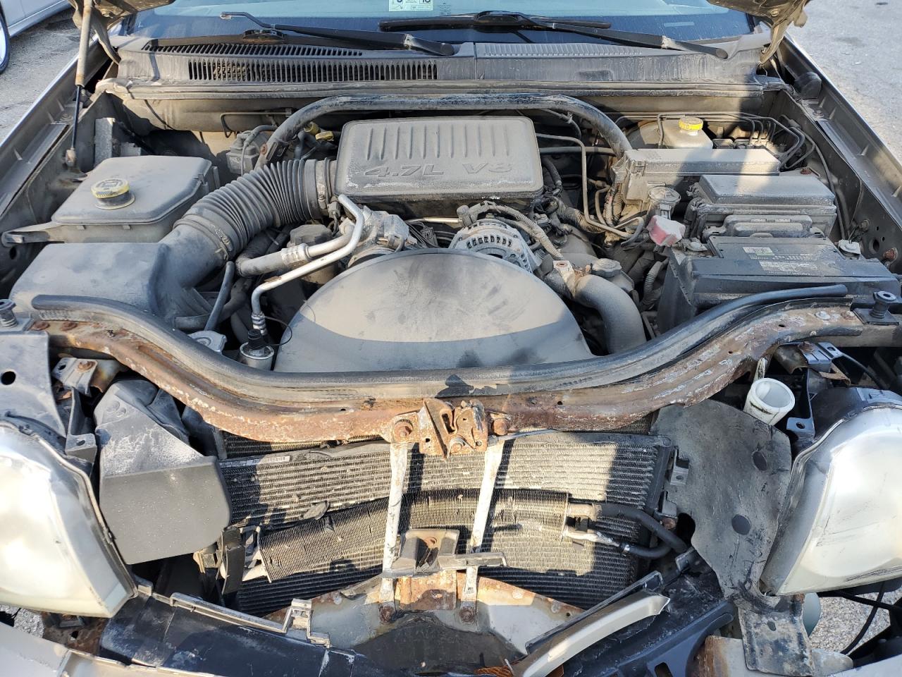 2006 Jeep Grand Cherokee VIN 1J4HR48N06C101413 Copart auction photo, front end / mechanical damage thumbnail 12