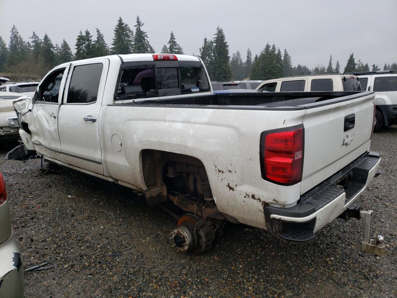 2016 Chevrolet Silverado VIN 1GC4K0C87GF249917 Copart auction photo, all over damage thumbnail 2