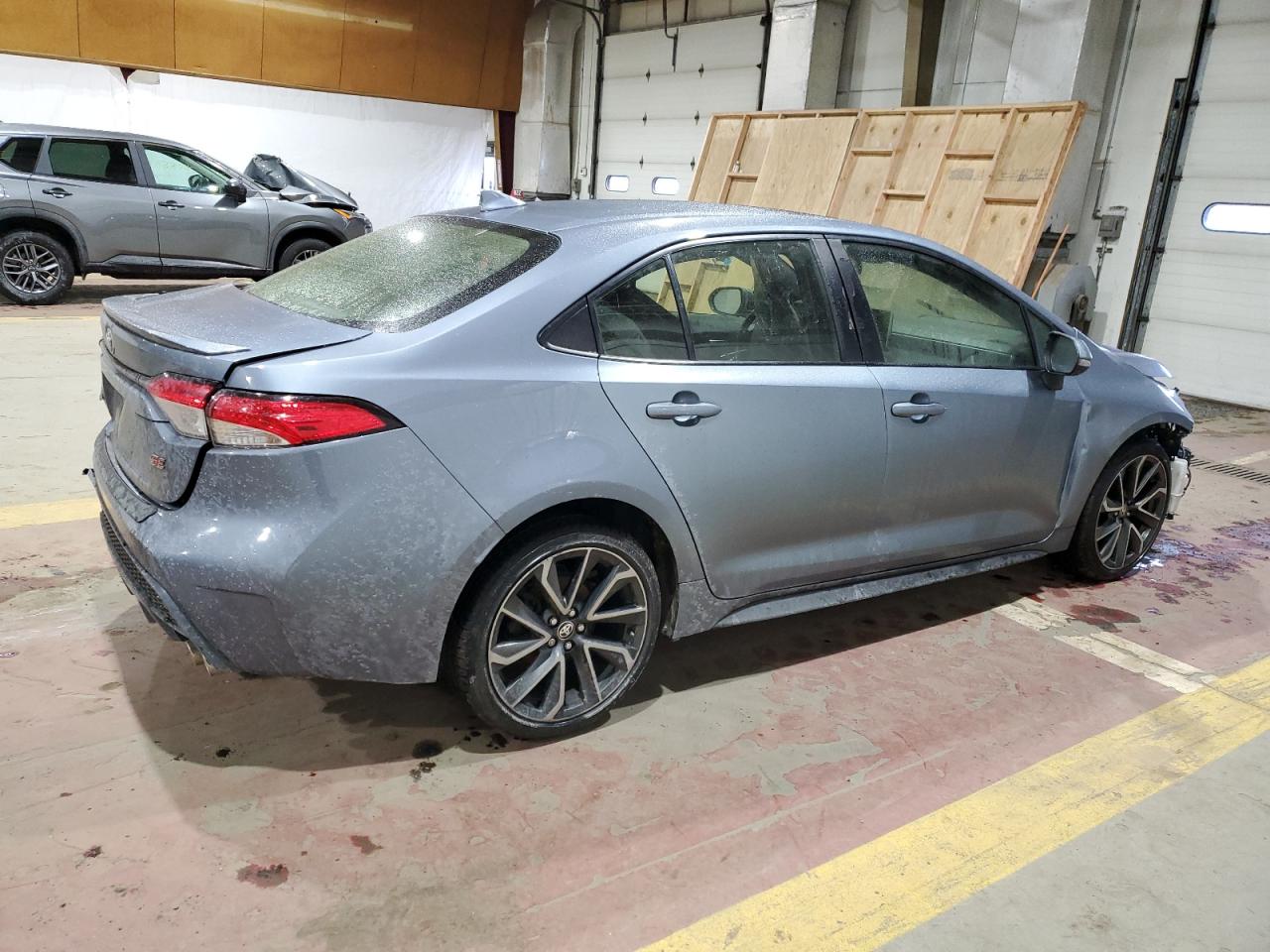 2020 Toyota Corolla VIN JTDP4RCE0LJ045386 Copart auction photo, all over damage thumbnail 3