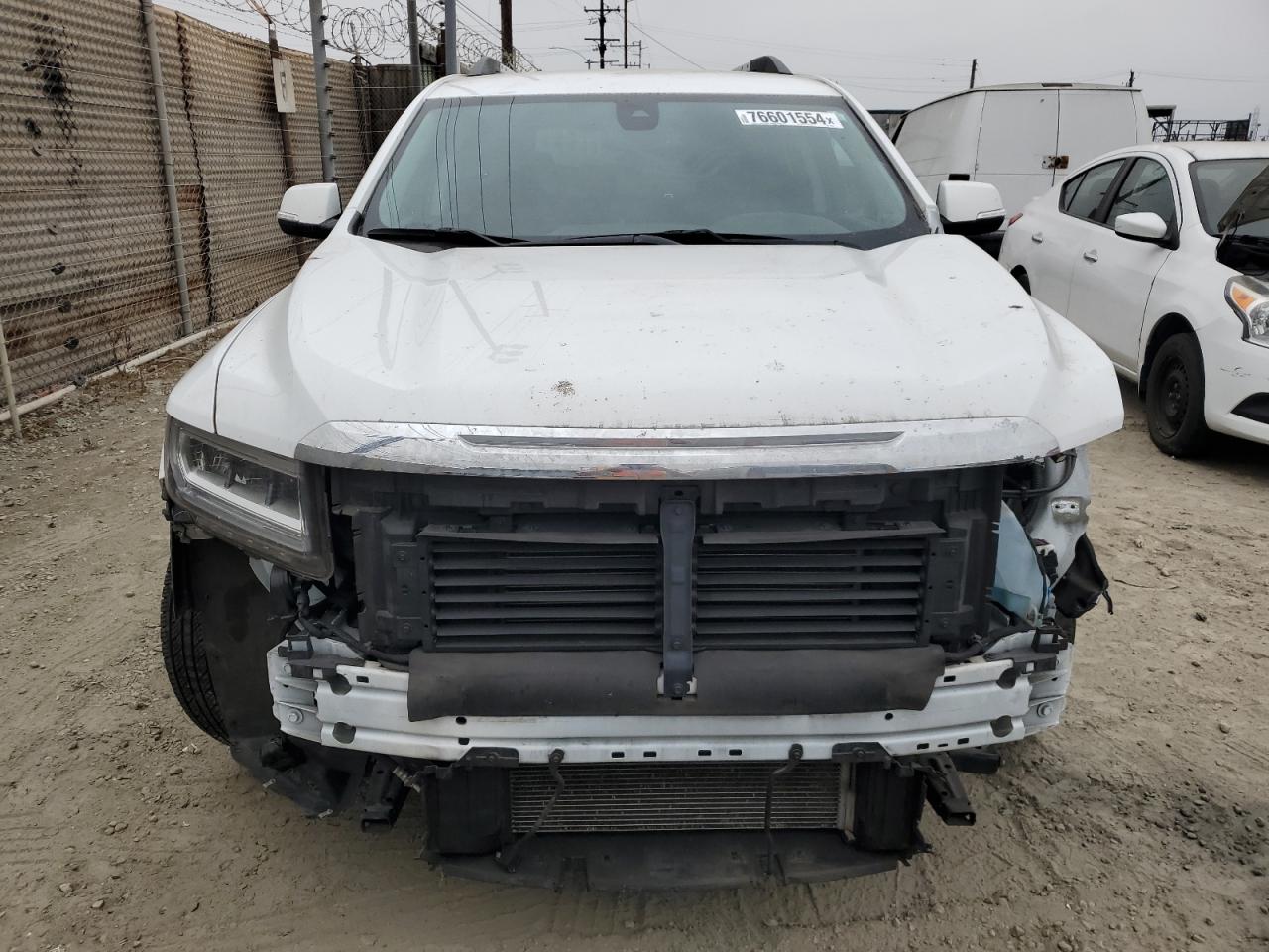 2021 GMC Acadia VIN 1GKKNMLS1MZ220364 Copart auction photo, front end damage thumbnail 5