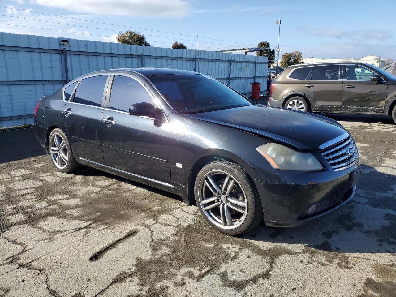 2007 Infiniti M VIN JNKAY01E87M301673 Copart auction photo, front end damage thumbnail 4