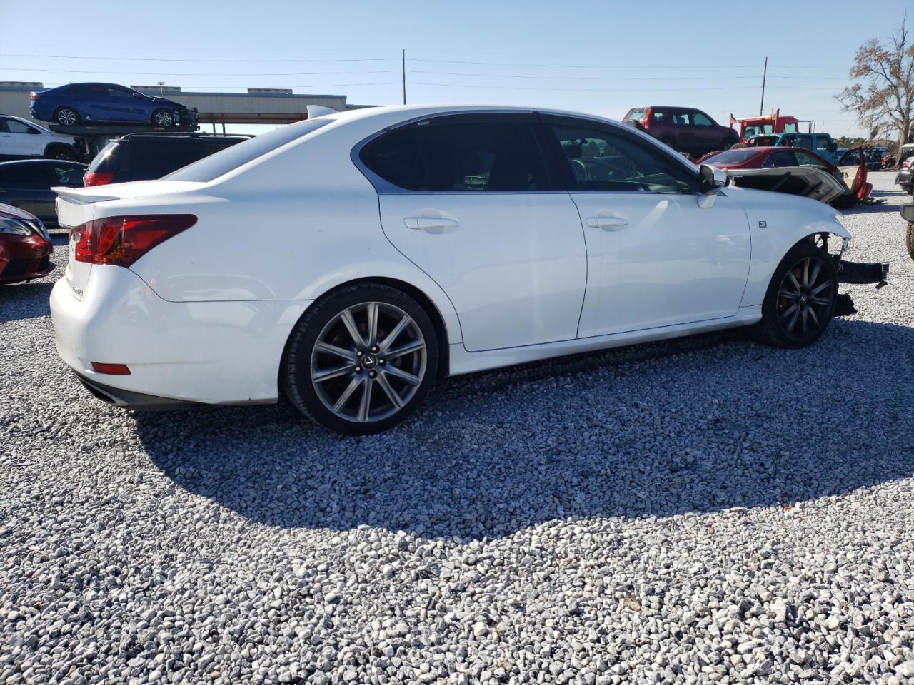 2015 Lexus GS VIN JTHBE1BL8FA017248 Copart auction photo, front end damage thumbnail 3