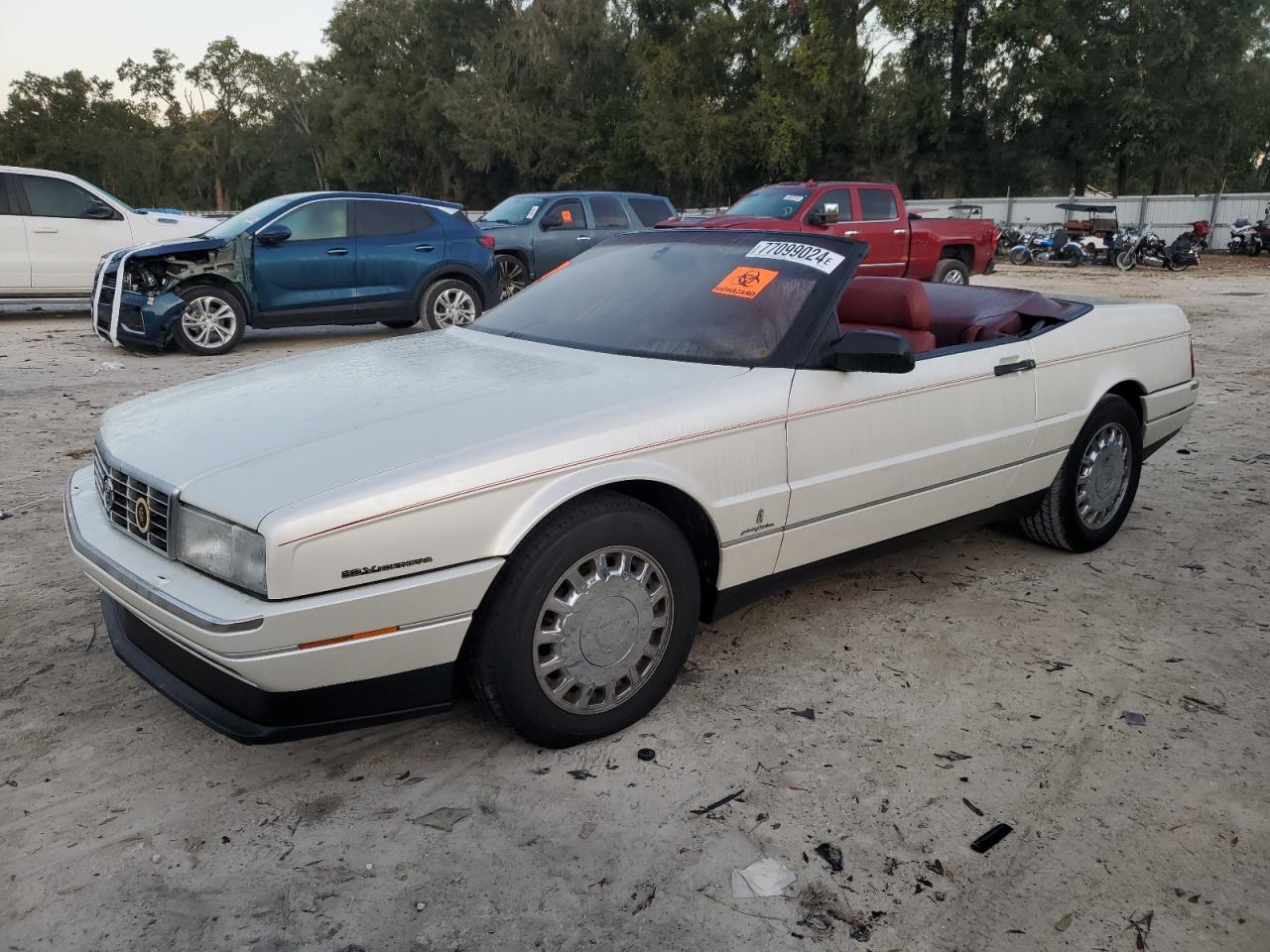 1993 Cadillac Allante VIN 1G6VS3391PU128118 - Copart auction photo