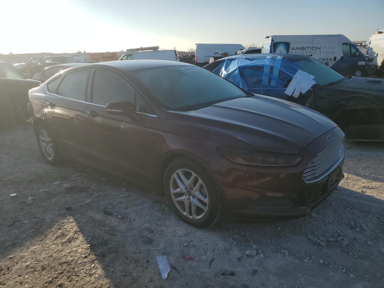 2015 Ford Fusion VIN 3FA6P0H79FR213602 Copart auction photo, rear end damage thumbnail 4