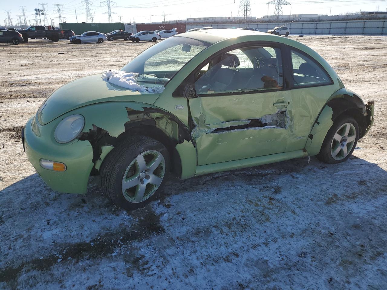 2003 Volkswagen Beetle VIN 3VWCD21C73M408547 - Copart auction photo