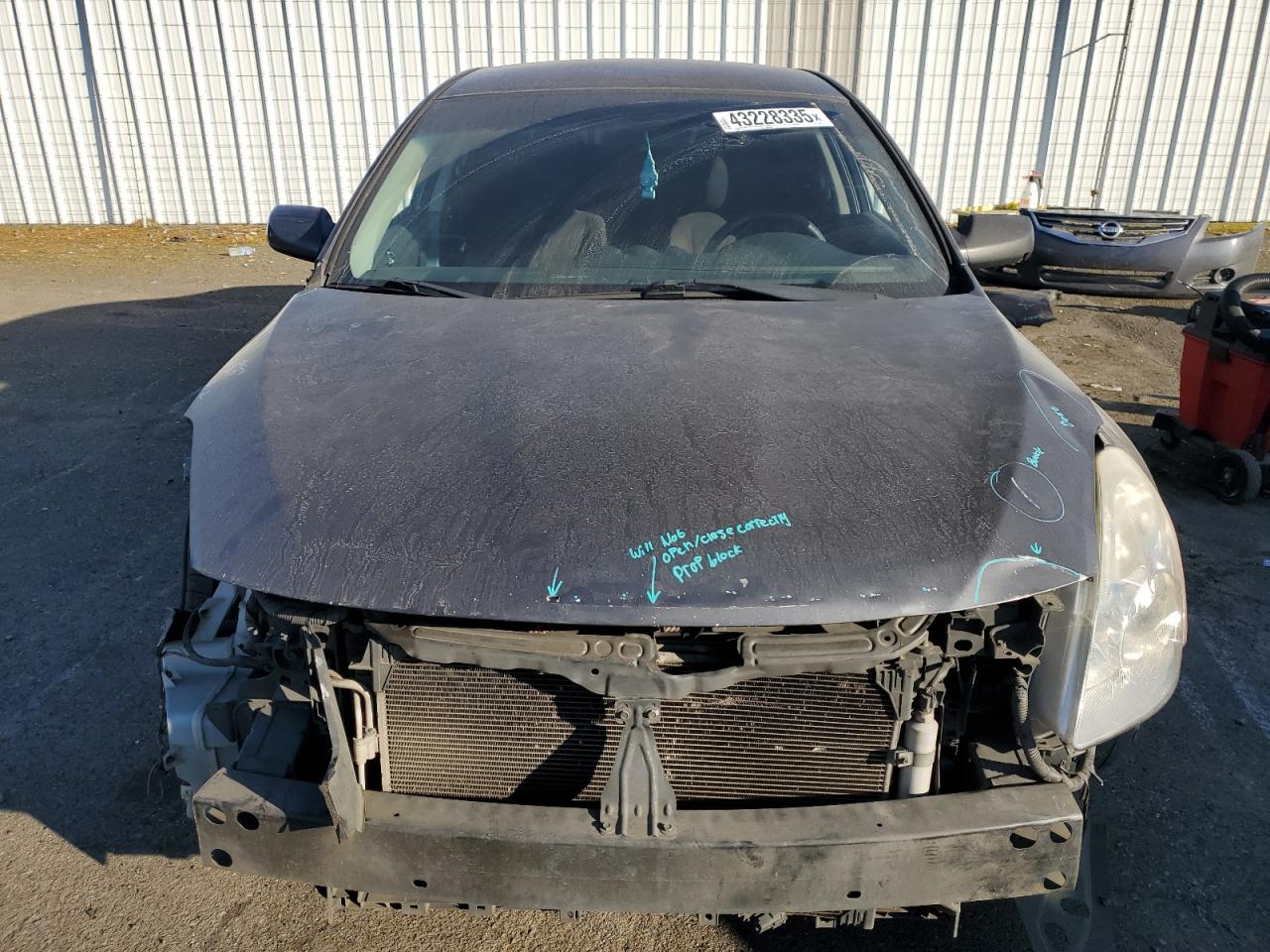 2012 Nissan Altima VIN 1N4AL2AP2CN550901 Copart auction photo, front end / side damage thumbnail 5