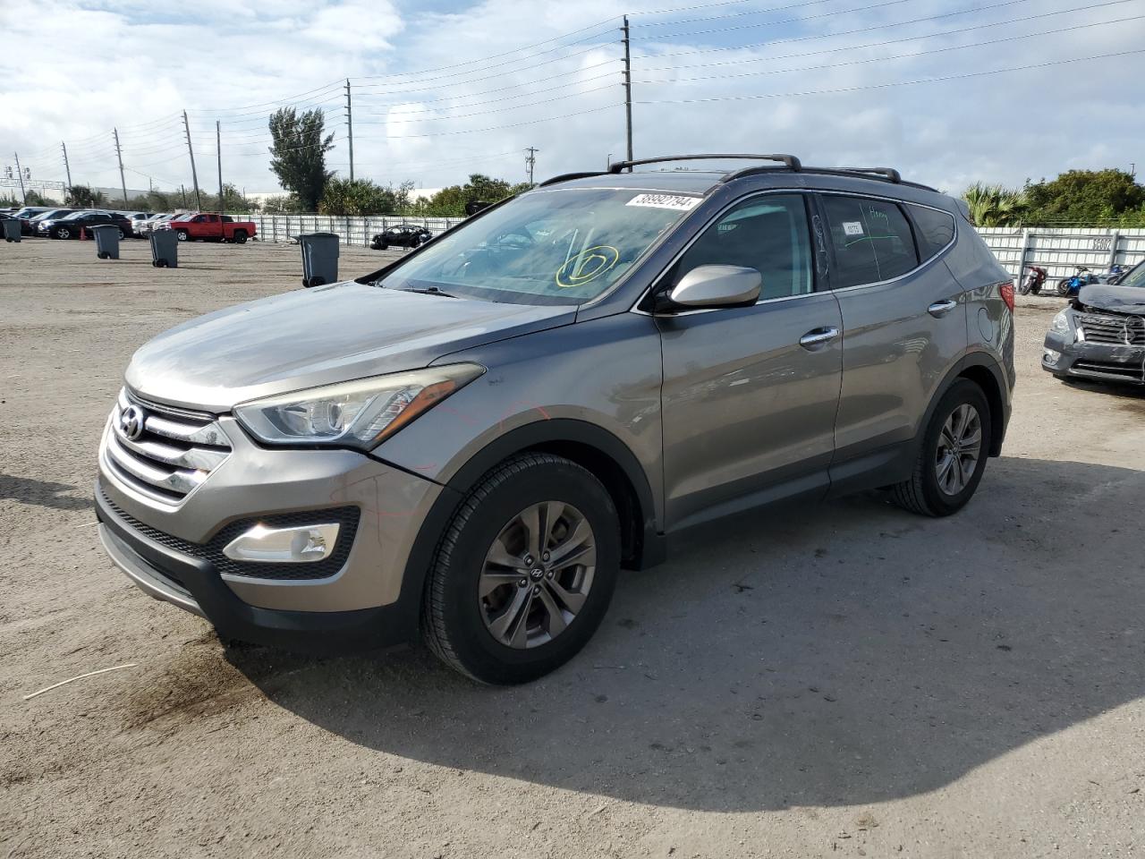 2015 Hyundai Santa Fe VIN 5XYZU3LBXFG257096
