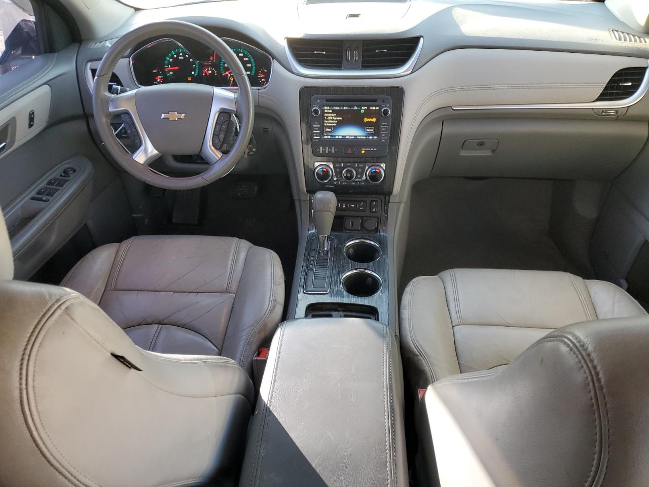 2015 Chevrolet Traverse VIN 1GNKRHKD5FJ132775 Copart auction photo, side / rear end damage thumbnail 8
