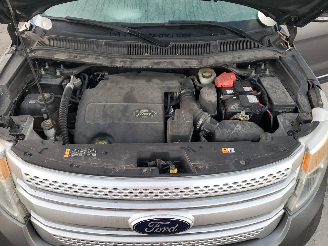 2013 Ford Explorer VIN 1FM5K7D83DGC51922 Copart auction photo, water/flood damage thumbnail 12