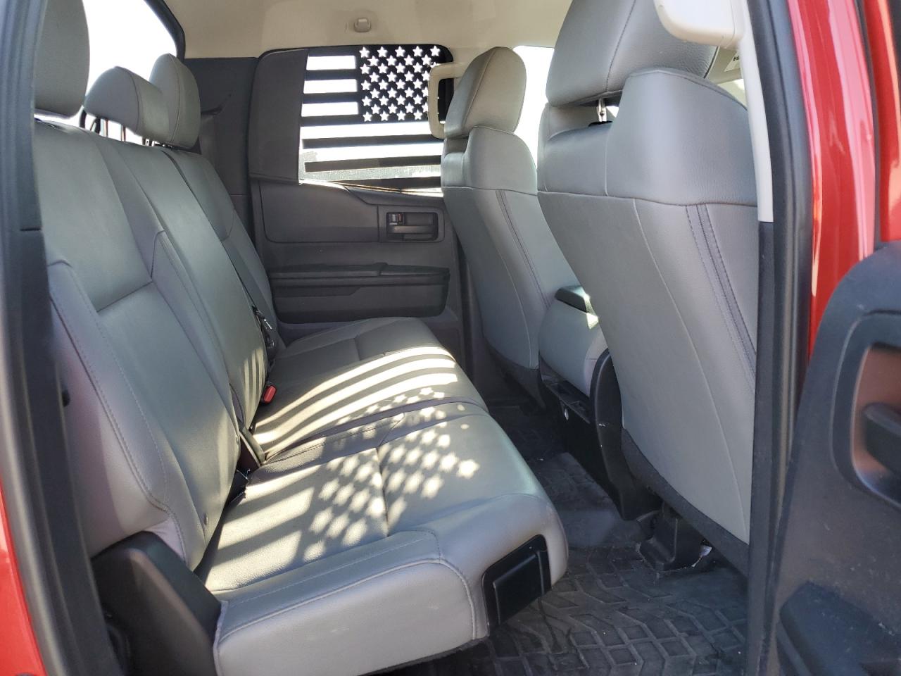 2019 Toyota Tundra VIN 5TFRM5F19KX142138 Copart auction photo, top/roof damage thumbnail 10