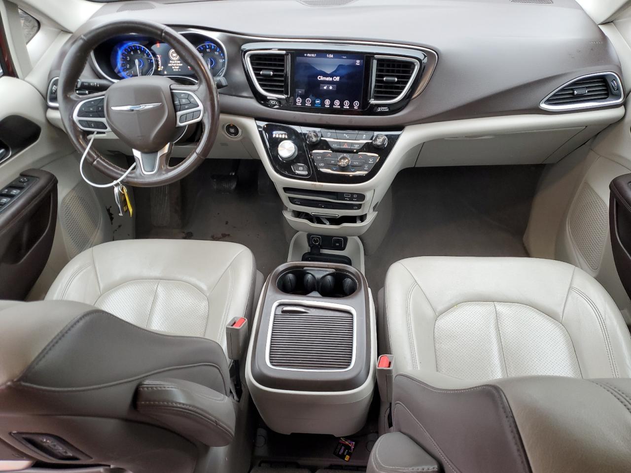 2018 Chrysler Pacifica VIN 2C4RC1EG1JR154721 Copart auction photo, undercarriage damage thumbnail 8