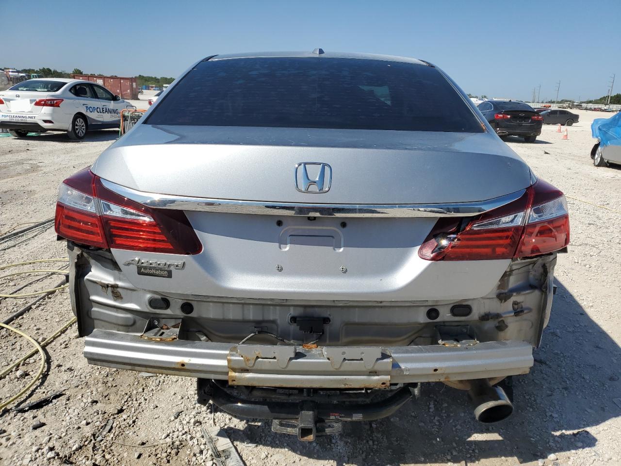 2016 Honda Accord VIN 1HGCR2F71GA030391 Copart auction photo, front end / rear end damage thumbnail 6