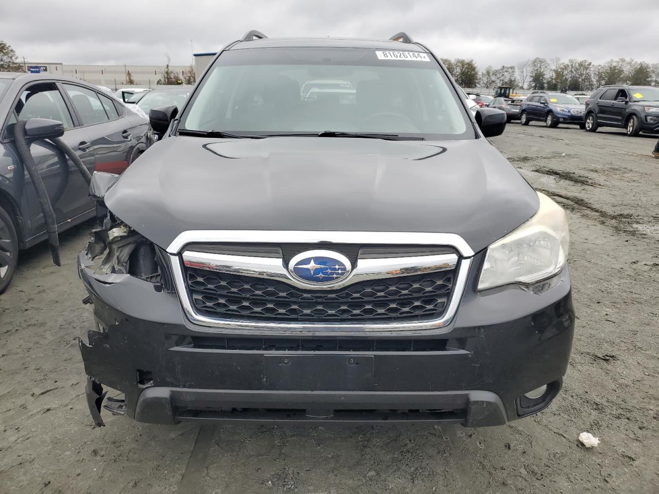 2014 Subaru Forester VIN JF2SJAHCXEH501904 Copart auction photo, front end damage thumbnail 5