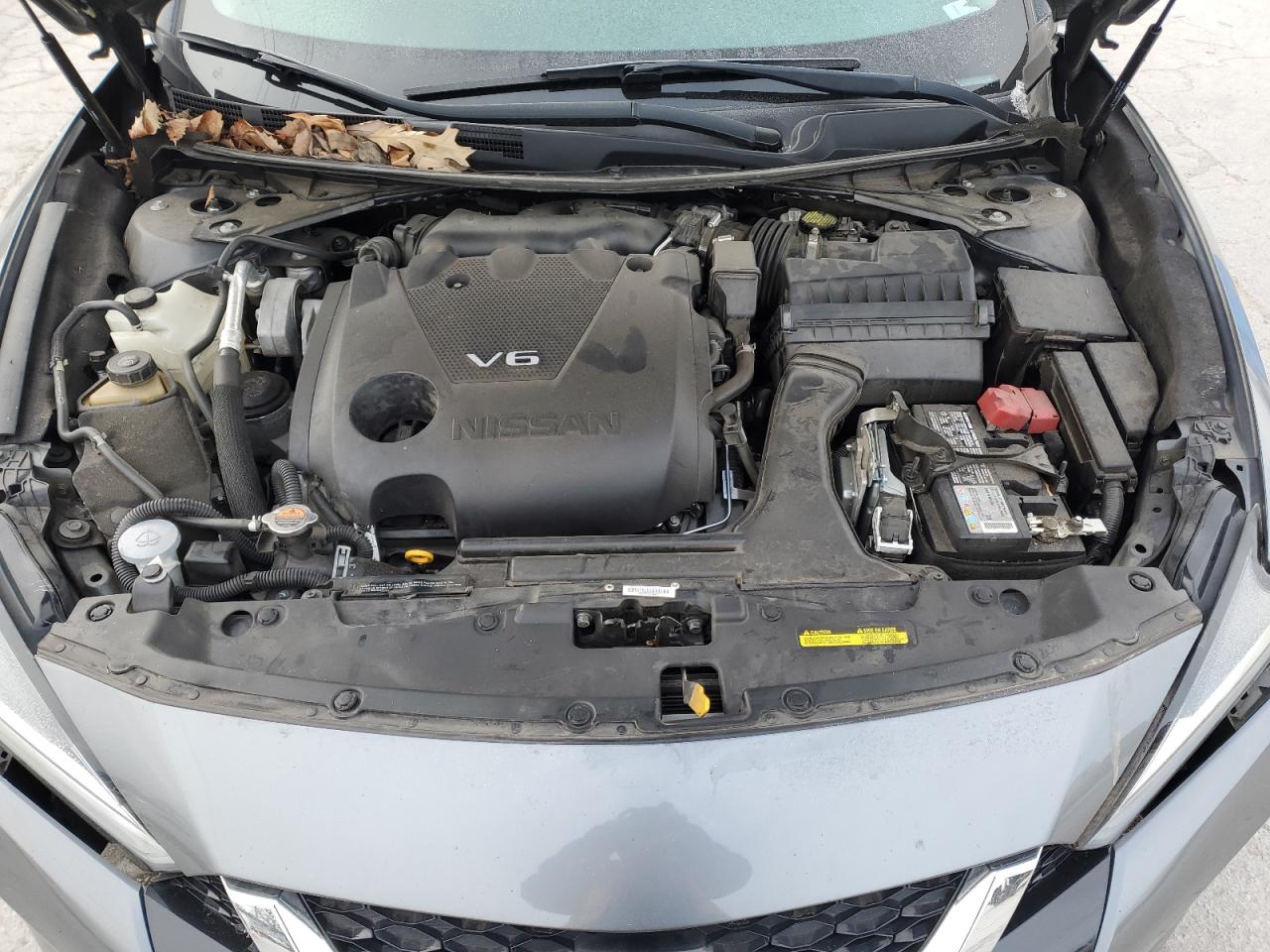 2019 Nissan Maxima VIN 1N4AA6AV5KC373265 Copart auction photo, front end / side damage thumbnail 12