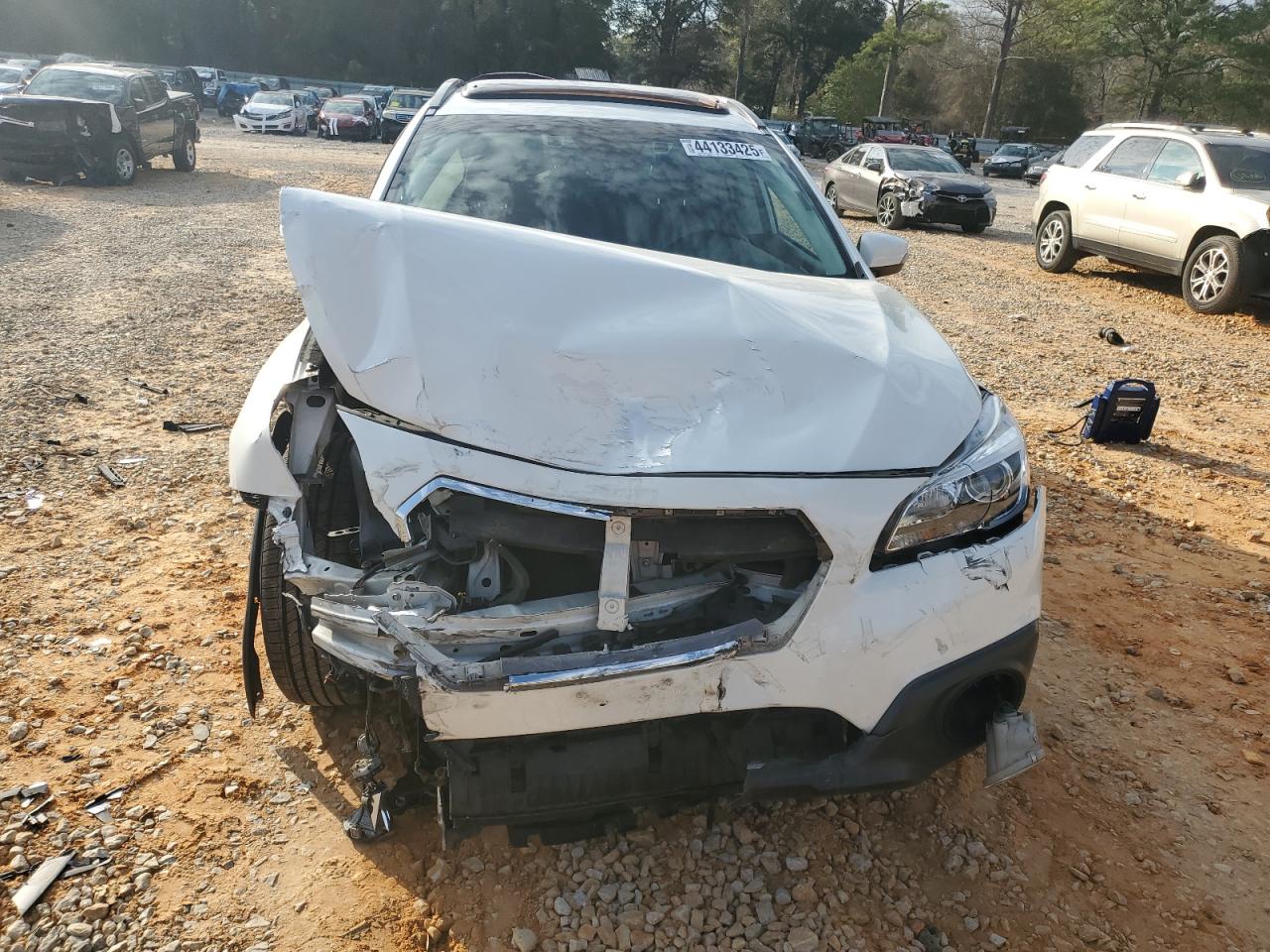 2017 Subaru Outback VIN 4S4BSATC7H3352870 Copart auction photo, front end damage thumbnail 5