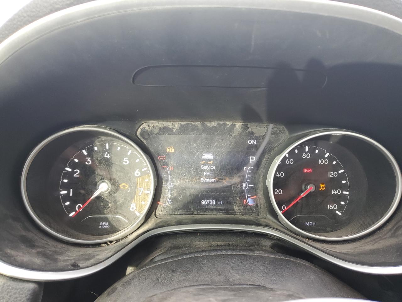 2020 Jeep Compass VIN 3C4NJDAB2LT218006 Copart auction photo, front end damage thumbnail 9