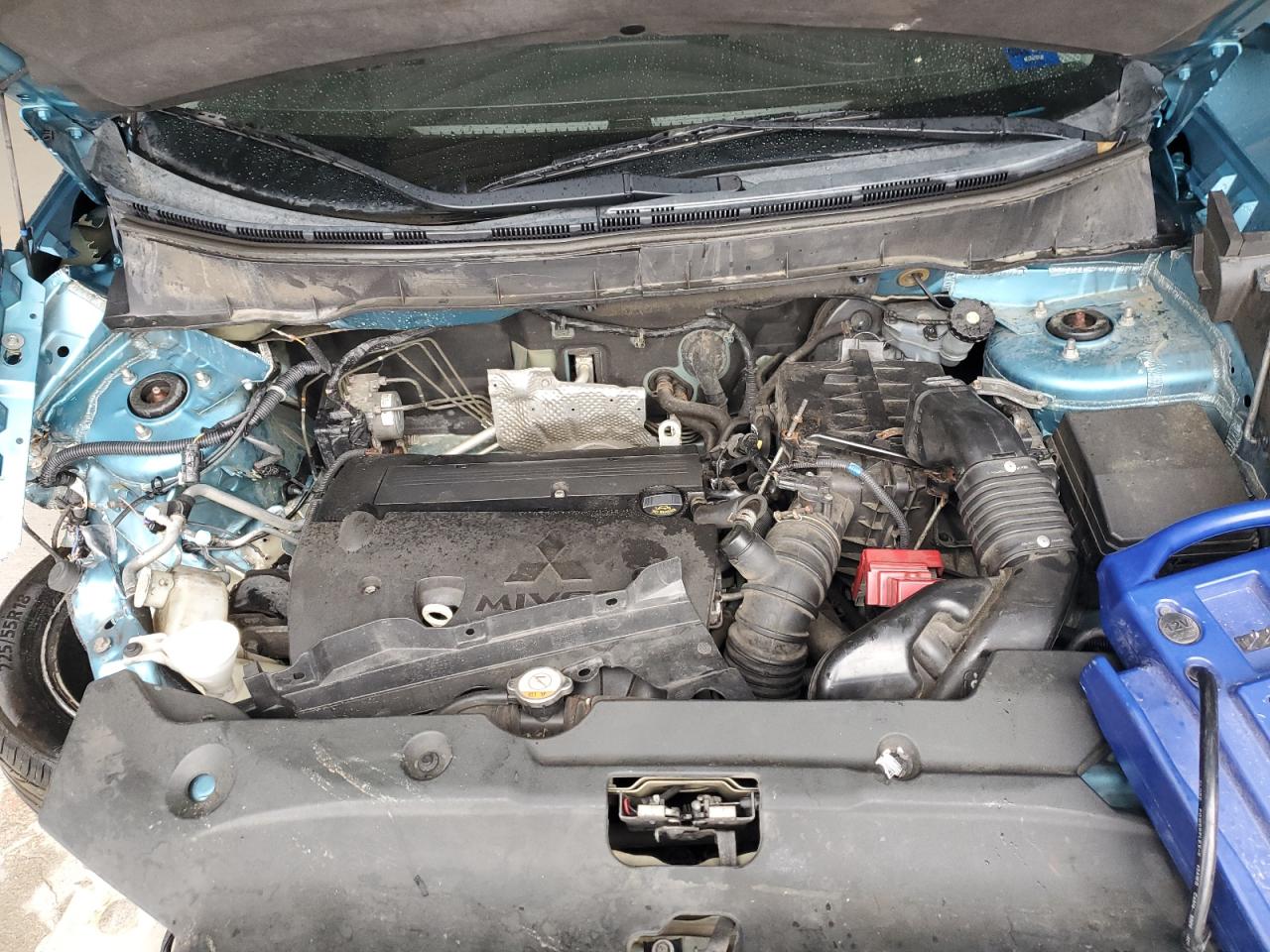 2014 Mitsubishi Outlander VIN 4A4AR4AU7EE017416 Copart auction photo, front end damage thumbnail 12