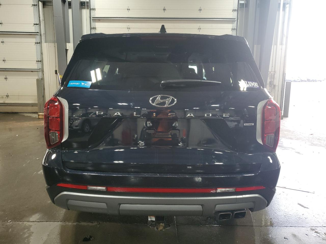 2024 Hyundai Palisade VIN KM8R4DGE6RU690536 Copart auction photo, front end damage thumbnail 6