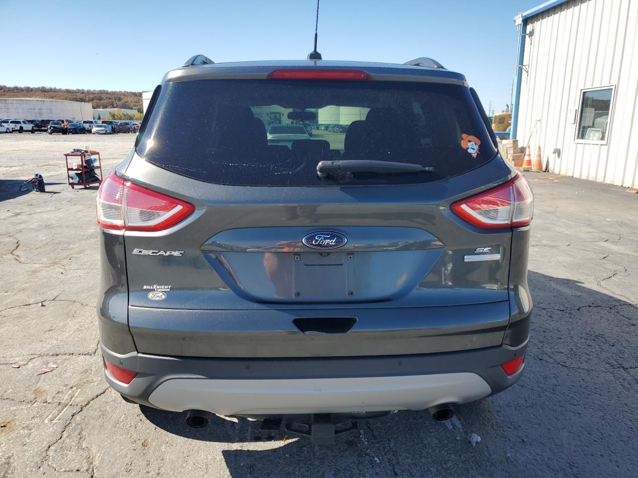 2016 Ford Escape VIN 1FMCU0GX3GUB96907 Copart auction photo, hail / side damage thumbnail 6
