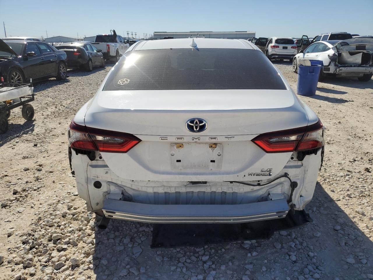 2022 Toyota Camry VIN 4T1C31AK8NU579485 Copart auction photo, all over damage thumbnail 6