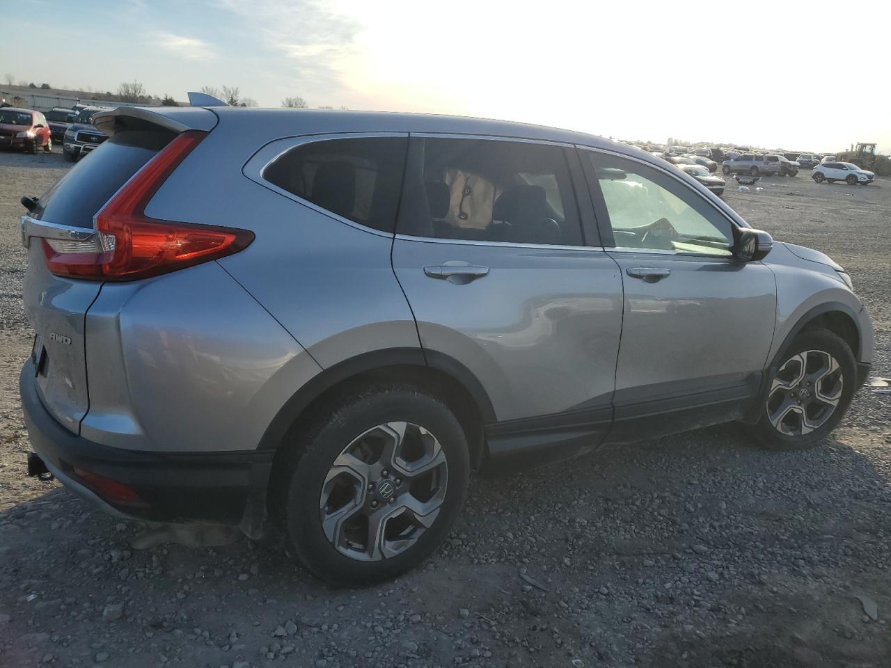 2017 Honda CR-V VIN 5J6RW2H51HL027391 Copart auction photo, front end / side damage thumbnail 3