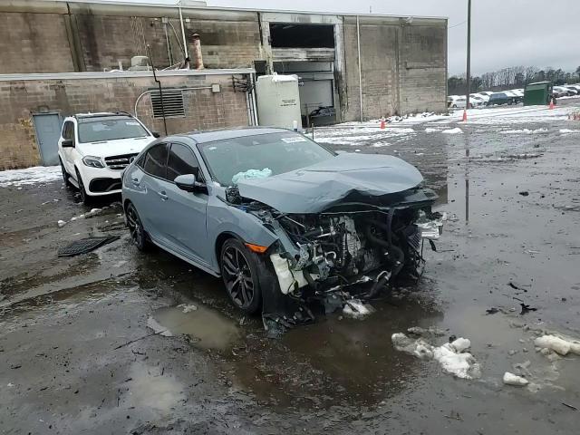 2021 Honda Civic VIN SHHFK7H40MU225156 Copart auction photo, front end damage thumbnail 11