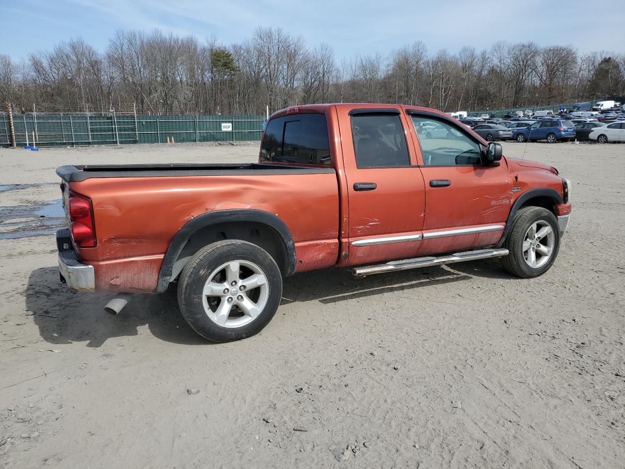 2008 Dodge RAM VIN 1D7HU18248S520680 Copart auction photo, side damage thumbnail 3