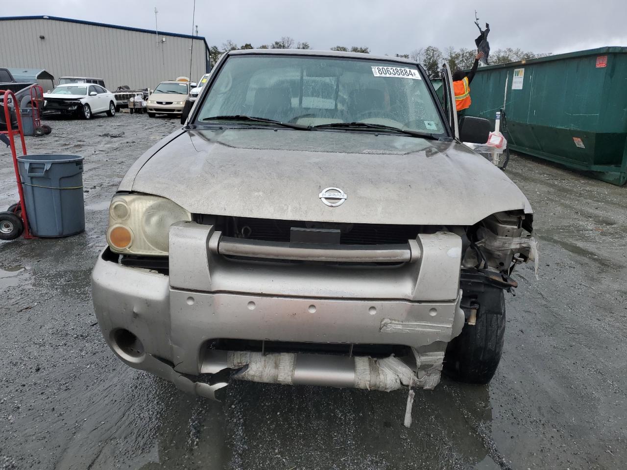 2002 Nissan Navara (Frontier) VIN 1N6DD26S42C376452 Copart auction photo, front end / side damage thumbnail 5