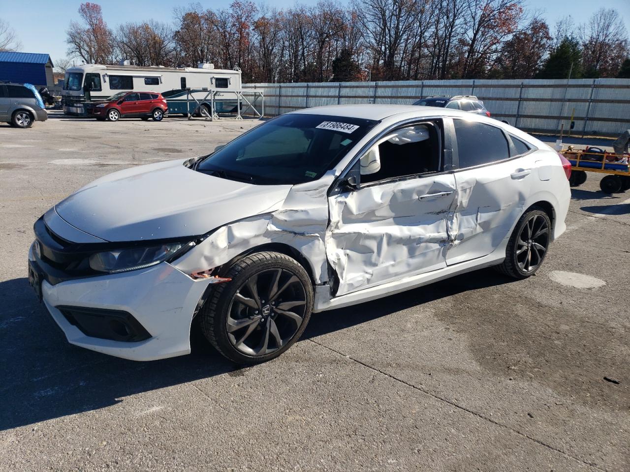 2019 Honda Civic VIN 2HGFC2F83KH583013