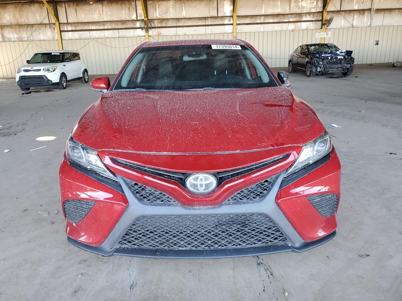 2019 Toyota Camry VIN 4T1B11HK7KU218073 Copart auction photo, side / rear end damage thumbnail 5