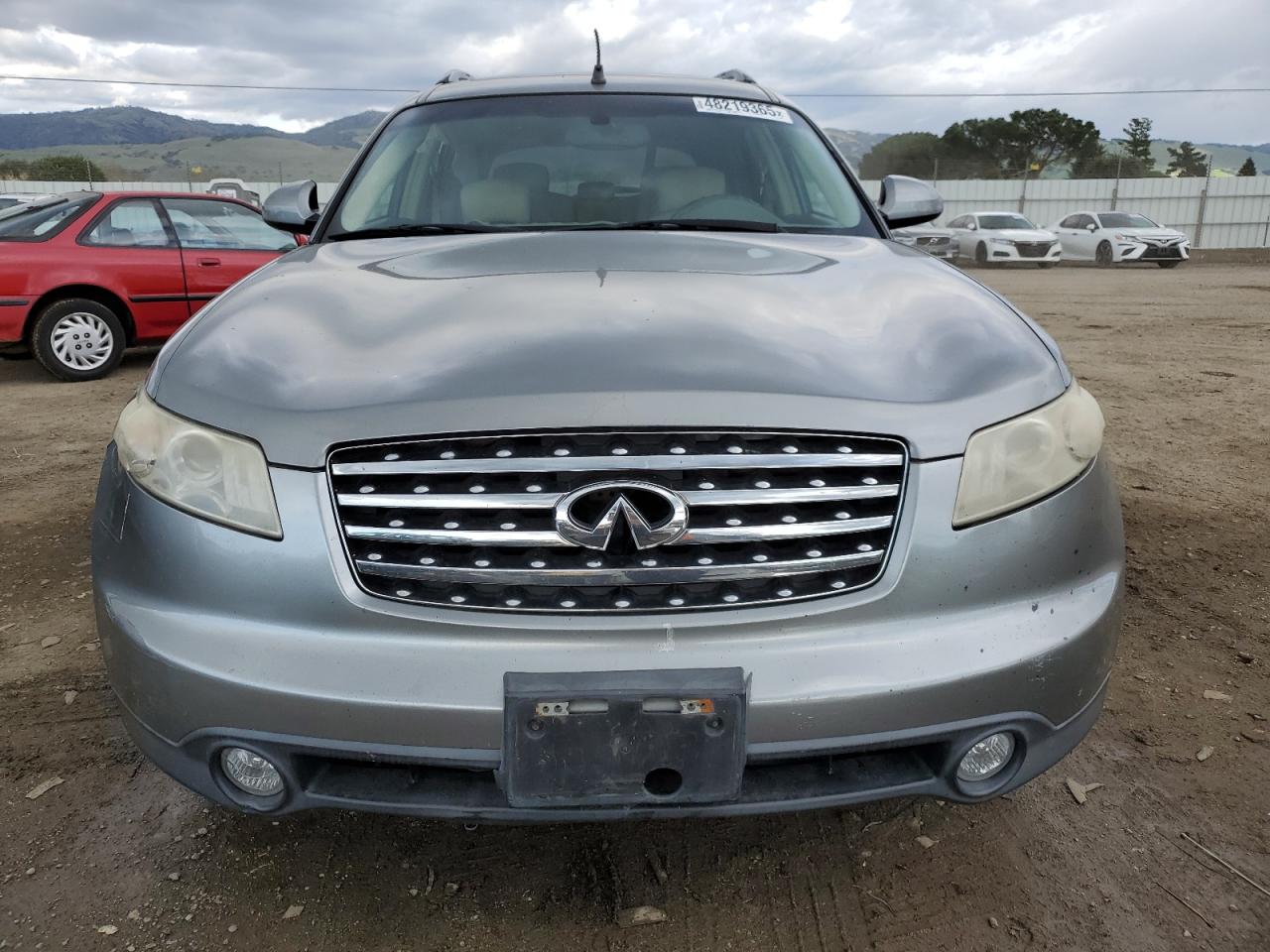 2003 Infiniti FX VIN JNRAS08W63X204479 Copart auction photo, side damage thumbnail 5