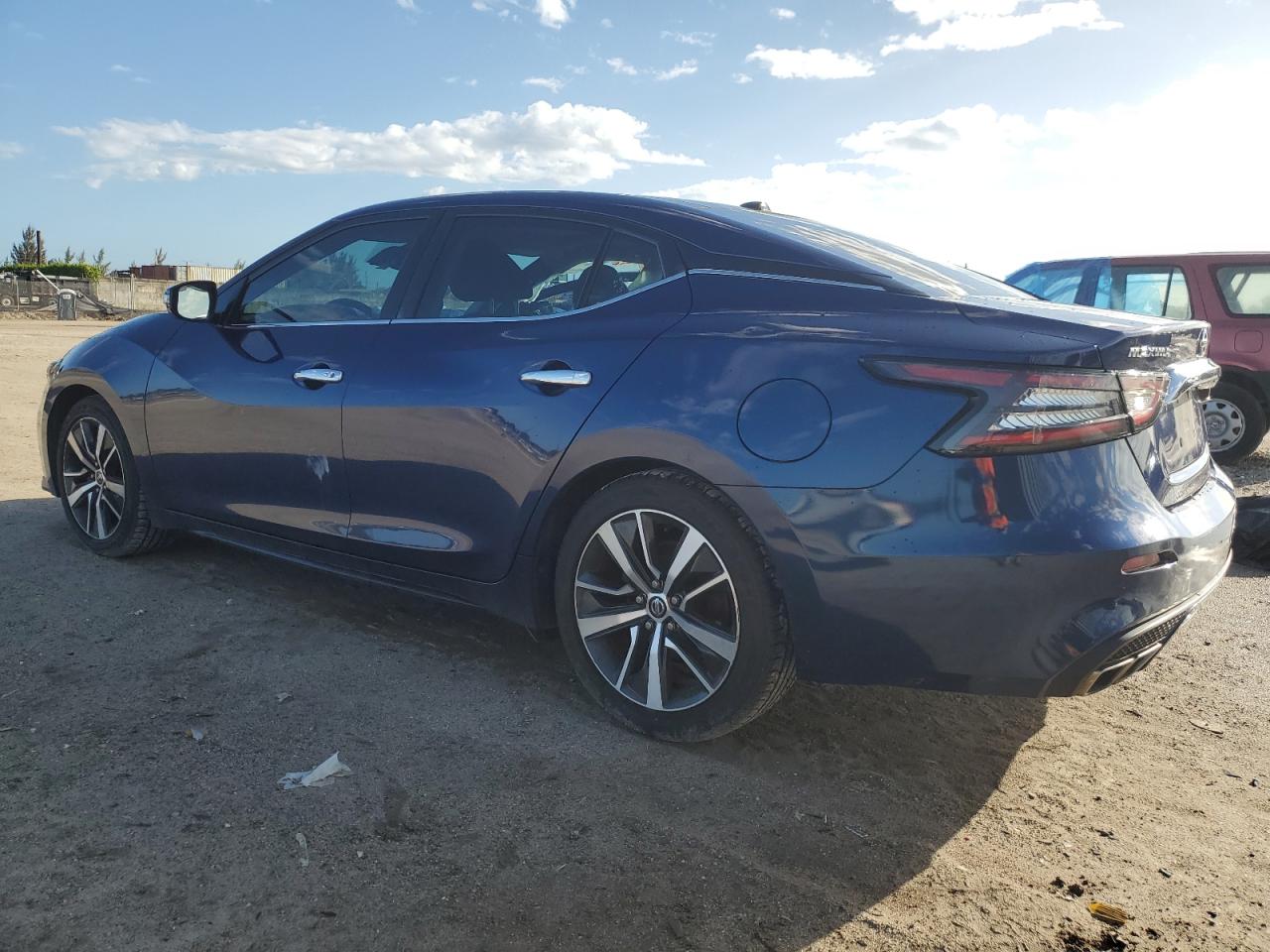 2020 Nissan Maxima VIN 1N4AA6DV3LC362231 Copart auction photo, side / minor dent/scratches damage thumbnail 2