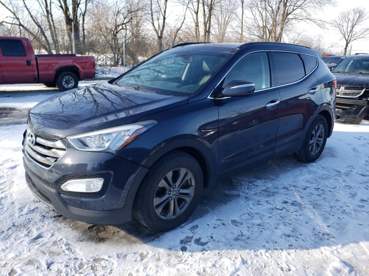 2014 Hyundai Santa Fe VIN 5XYZUDLB5EG211616