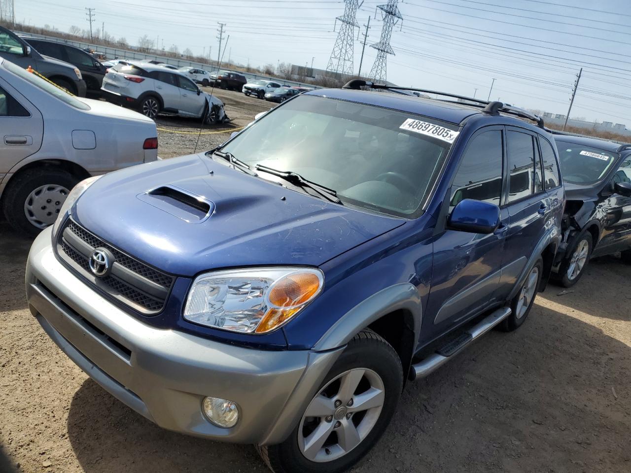 2004 Toyota RAV 4 VIN JTEGD20V440024670